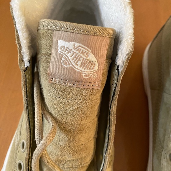 🍁FALL SALE🍁 Vans SK8-Hi MTE in Khaki High Top Skate Shoe - Picture 8 of 12